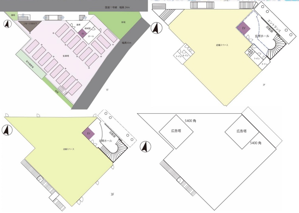 栗東市 JR草津駅徒歩19分 国道沿い 一棟貸し 貸店舗テナント 栗東市 JR草津駅徒歩19分 国道沿い 一棟貸し 貸店舗テナント
