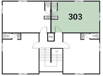 栗東市 草津線手原駅徒歩10分 3階 約9坪 事務所向けテナント