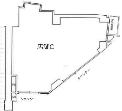 滋賀県草津市 JR南草津駅徒歩2分 駅近 1F 約32坪 貸店舗事務所テナント