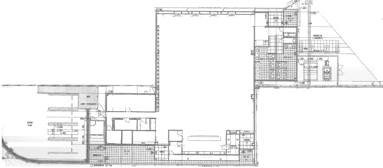 滋賀県野洲市 野洲駅徒歩1分 駅前 1階 167坪 大型 貸店舗事務所テナント 駐車場4台有 業種要相談