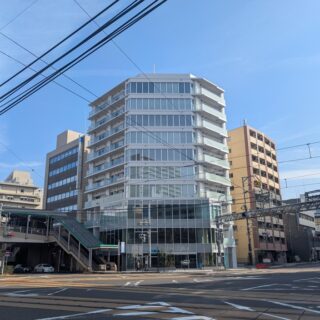 大津市 京阪びわ湖浜大津駅徒歩1分 JR大津駅13分 GATO浜大津 駅近 3Ｆ約31坪 貸事務所テナント