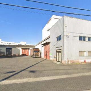 滋賀県 栗東市 貸倉庫 (195坪貸倉庫、1-2階事務所棟約91坪) テナント 10t車OKです