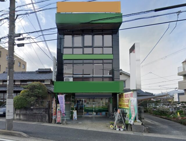 滋賀県大津市一里山の貸店舗・事務所テナントの外観