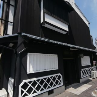 栗東市御園エリア 交差点角 スーパー近く 一棟貸(全体約28坪) 飲食店居抜き テナント