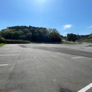 滋賀県大津市関津エリア 大型車駐車場・資材置場向き 約472坪 リース地 貸土地