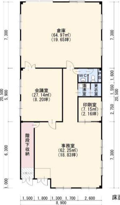 滋賀県大津市 JR湖西線堅田駅徒歩5分 駅近 1F 約53坪 貸店舗事務所テナント