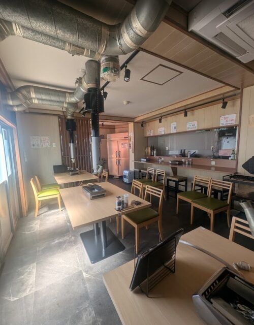 滋賀県大津市 石山駅徒歩1分 焼肉店居抜き 重飲食可テナント