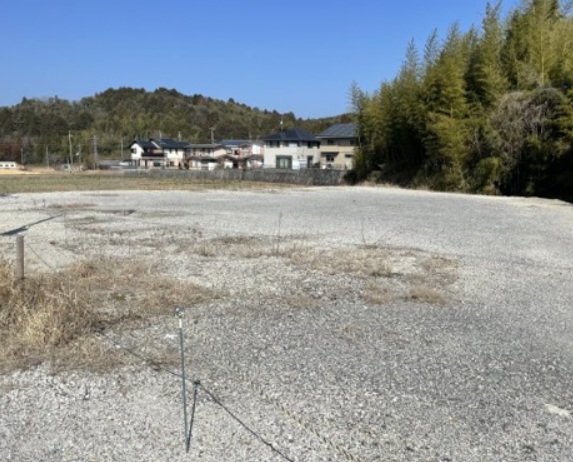 滋賀県栗東市 資材置場・駐車場向け 約280坪貸土地